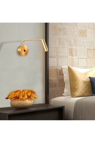 Applique murale LED - Doré - 1 W