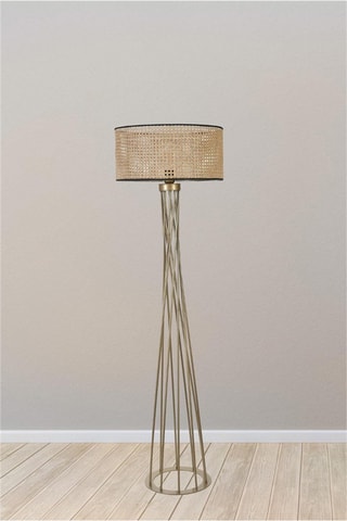 Lampadaire - Doré - 40 - 60 W - 170 cm