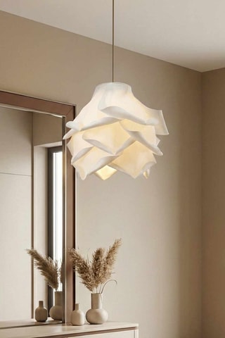 Candeeiro suspenso - Branco - 40 W