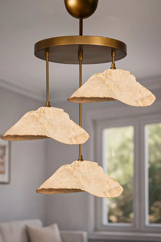 Suspension - Doré - 3 x 40 W