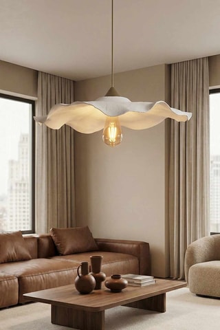 Candeeiro suspenso - Branco - 40 W