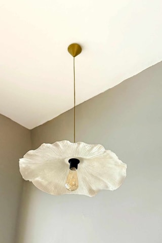 Candeeiro suspenso - Branco - 40 W