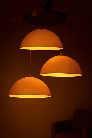 Suspension - Doré - 3 x 40 W