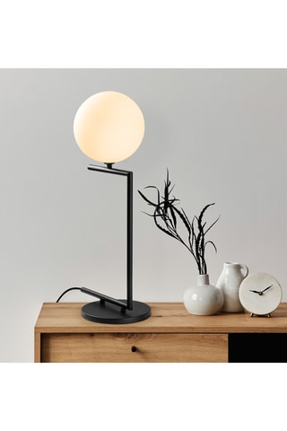 Lampe à poser - Noir et blanc - 10 W