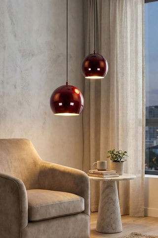 Suspension Orbit - Marron - 2 x 40 W