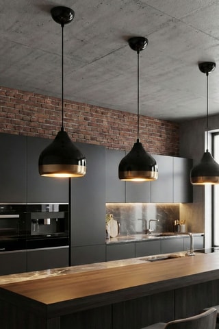 Suspension Yildo - Noir - 40 W