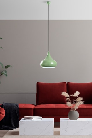 Lámpara de techo Saglam - Verde - 40 W