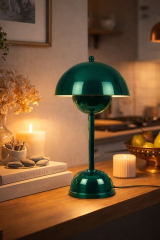Lampe à poser Eylul - Vert - 40 W