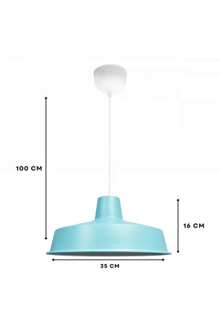 Suspension - Bleu clair - 40 W