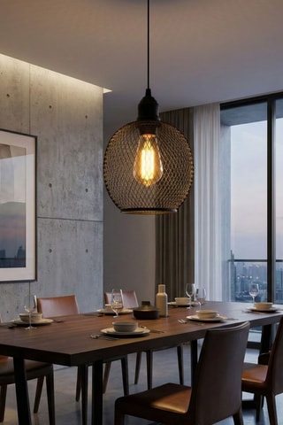 Suspension Berk - Noir - 40 W