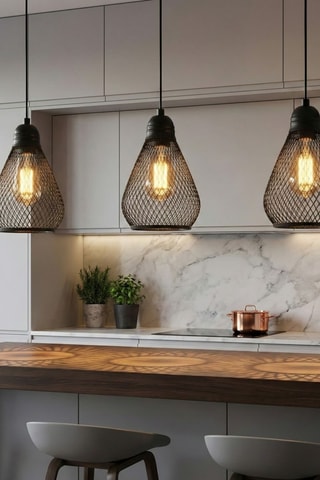 Suspension Berk - Noir - 40 W