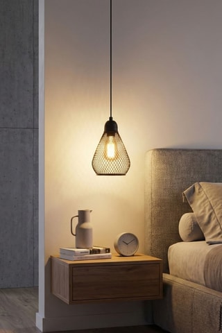 Suspension Berk - Noir - 40 W