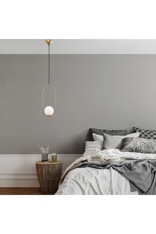 Suspension Mudoni - Doré et noir - 40 W