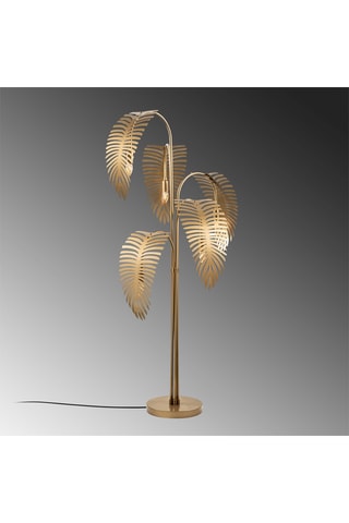 Lampadaire - Doré - 5 x 40 W