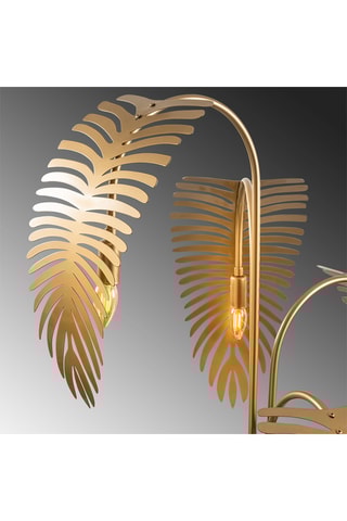 Lampadaire - Doré - 5 x 40 W