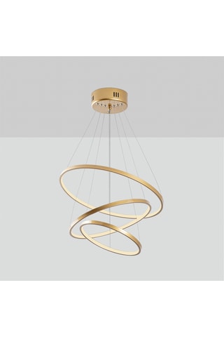 Suspension LED - Doré - 28 W