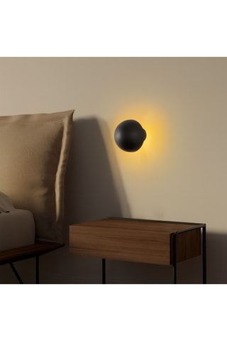 Applique murale - Noir - 8 W