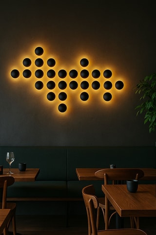 Applique murale - Noir - 8 W