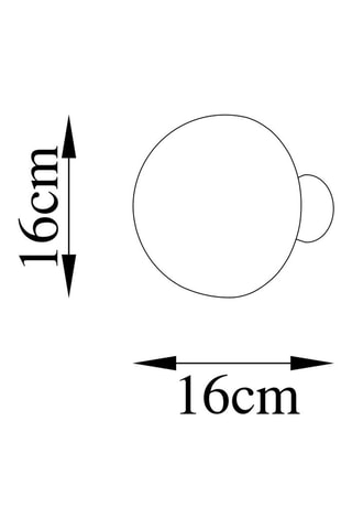 Applique murale - Noir - 8 W