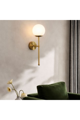 Aplique mural - Dorado - 40 W