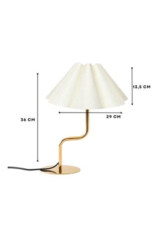 Lampe à poser - Doré - 40 W