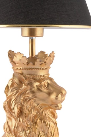 Lampe à poser - Noir et doré - 45-60 W