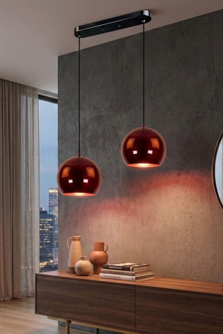 Suspension Orbit - Marron - 2 x 40 W