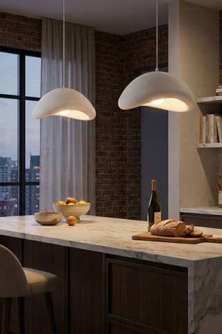 Lámpara de techo - Blanco - 2 x 40 W