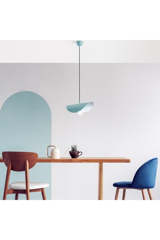 Lámpara de techo Eger - Turquesa - 40 W