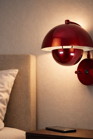 Applique murale Eylul - Rouge - 40 W