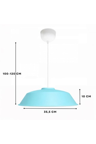 Suspension - Bleu clair - 40 W