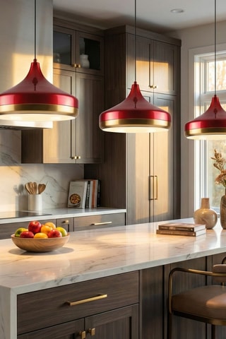 Suspension Yildo - Rouge - 40 W