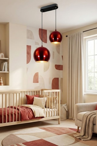 Suspension Orbit - Rouge - 2 x 40 W