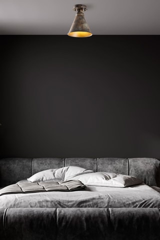 Plafonnier Veysel - Marron - 40 W