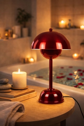 Lampe à poser Eylul - Rouge - 40 W