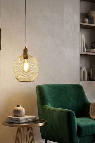 Suspension Berk - Doré - 40 W