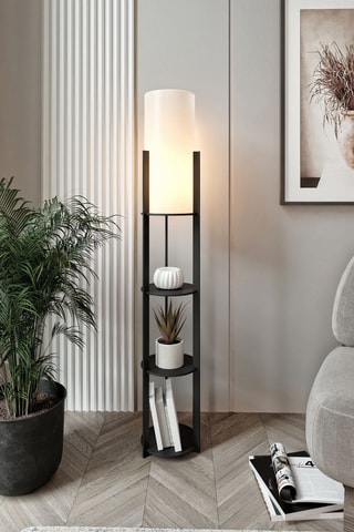 Lampadaire - Noir - 135 cm - 40 W