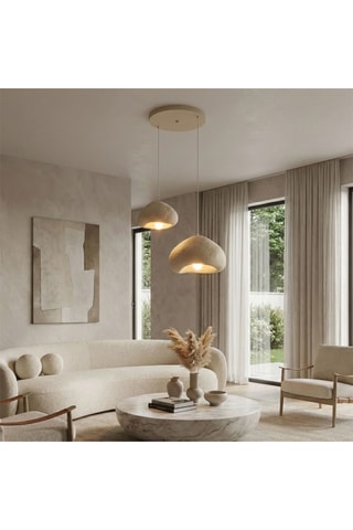 Lámpara de techo - Beige