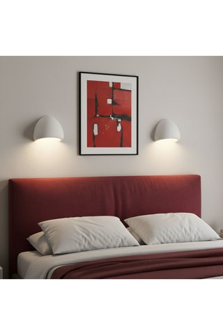 Aplique mural - Blanco - 40 W