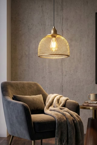 Suspension Berk - Doré - 40 W