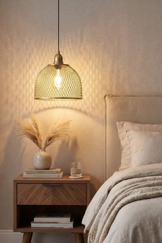 Suspension Berk - Doré - 40 W