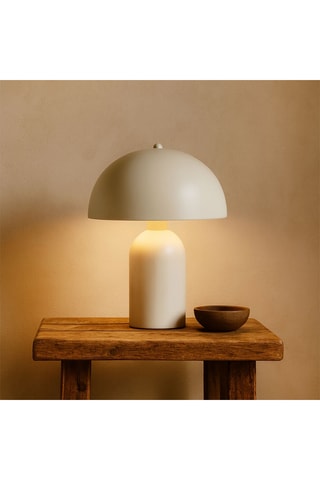 Lámpara de sobremesa - Beige