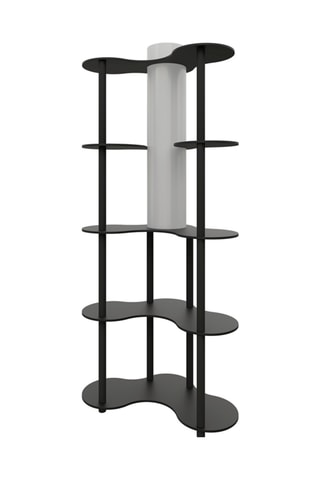 Lampadaire - Ivoire et noir - 40 W