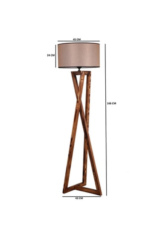 Lampadaire Nora SMK - Blanc - 60 W