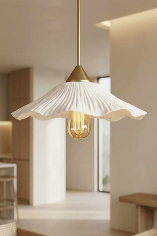 Candeeiro suspenso - Branco - 40 W