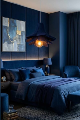 Suspension - Bleu marine - 40 W