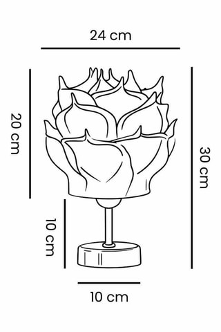 Lampe à poser - Noir - 5 W