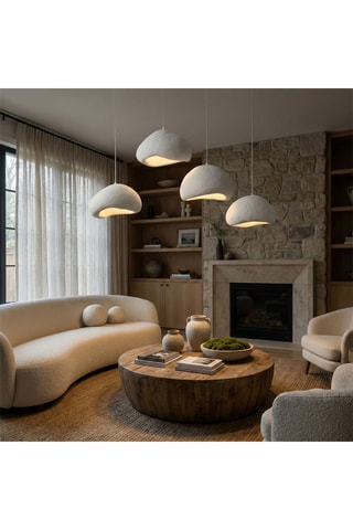 Suspension 4 têtes - Blanc