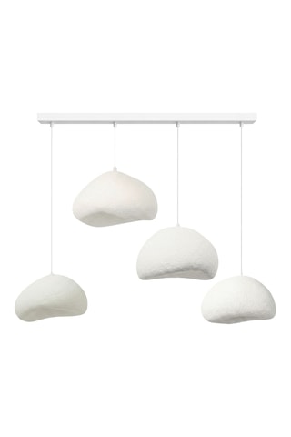 Suspension 4 têtes - Blanc