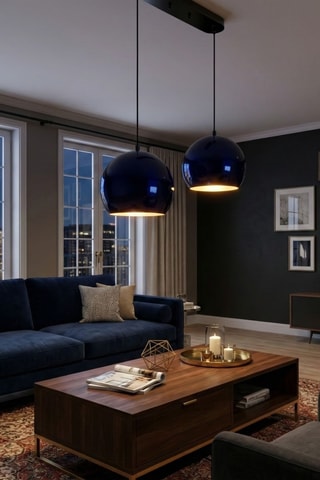 Suspension Orbit - Bleu marine - 2 x 40 W